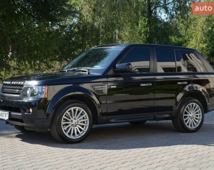 Чорний Ленд Ровер Range Rover Sport, об'ємом двигуна 5 л та пробігом 208 тис. км за 10999 $, фото 3 на Automoto.ua