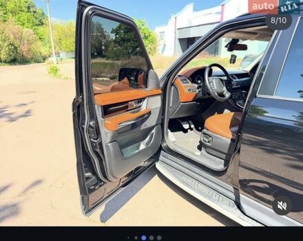 Чорний Ленд Ровер Range Rover Sport, об'ємом двигуна 5 л та пробігом 204 тис. км за 13505 $, фото 5 на Automoto.ua