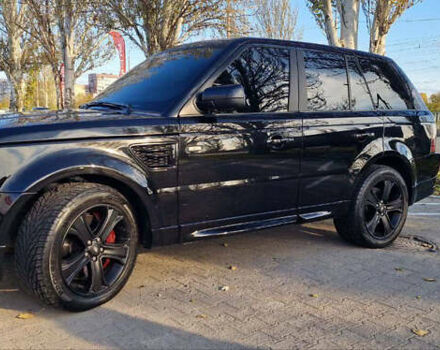 Черный Ленд Ровер Рендж Ровер Спорт, объемом двигателя 5 л и пробегом 202 тыс. км за 20300 $, фото 1 на Automoto.ua