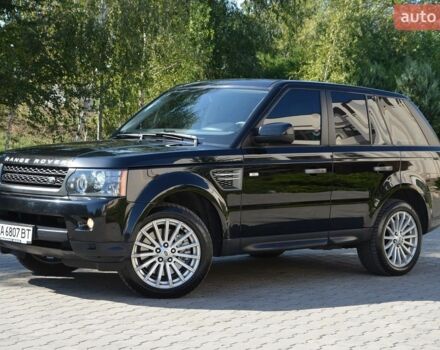 Чорний Ленд Ровер Range Rover Sport, об'ємом двигуна 5 л та пробігом 208 тис. км за 10999 $, фото 2 на Automoto.ua