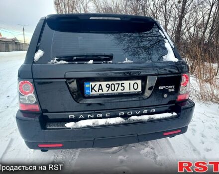 Чорний Ленд Ровер Range Rover Sport, об'ємом двигуна 3 л та пробігом 216 тис. км за 15300 $, фото 4 на Automoto.ua