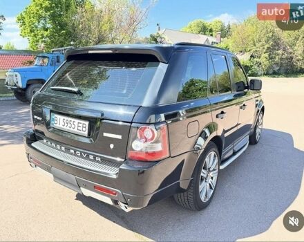 Чорний Ленд Ровер Range Rover Sport, об'ємом двигуна 5 л та пробігом 204 тис. км за 13505 $, фото 2 на Automoto.ua