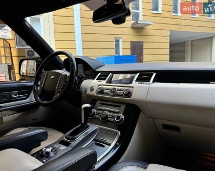 Чорний Ленд Ровер Range Rover Sport, об'ємом двигуна 5 л та пробігом 177 тис. км за 13500 $, фото 10 на Automoto.ua