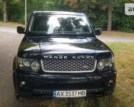 Чорний Ленд Ровер Range Rover Sport, об'ємом двигуна 3 л та пробігом 205 тис. км за 10000 $, фото 13 на Automoto.ua