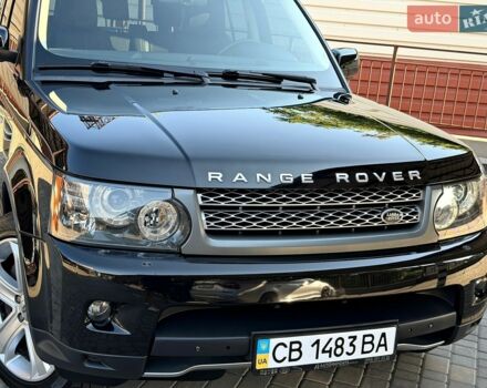 Чорний Ленд Ровер Range Rover Sport, об'ємом двигуна 5 л та пробігом 53 тис. км за 22500 $, фото 41 на Automoto.ua