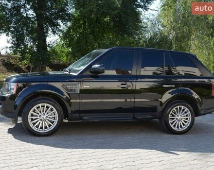 Чорний Ленд Ровер Range Rover Sport, об'ємом двигуна 5 л та пробігом 208 тис. км за 10999 $, фото 4 на Automoto.ua