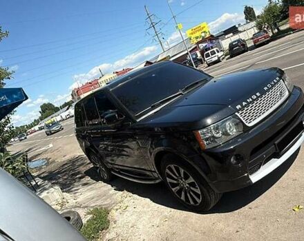 Чорний Ленд Ровер Range Rover Sport, об'ємом двигуна 5 л та пробігом 120 тис. км за 21000 $, фото 2 на Automoto.ua