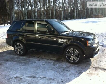 Чорний Ленд Ровер Range Rover Sport, об'ємом двигуна 5 л та пробігом 101 тис. км за 35000 $, фото 31 на Automoto.ua