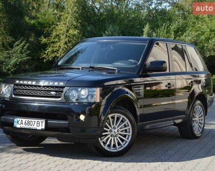 Чорний Ленд Ровер Range Rover Sport, об'ємом двигуна 5 л та пробігом 208 тис. км за 10999 $, фото 1 на Automoto.ua