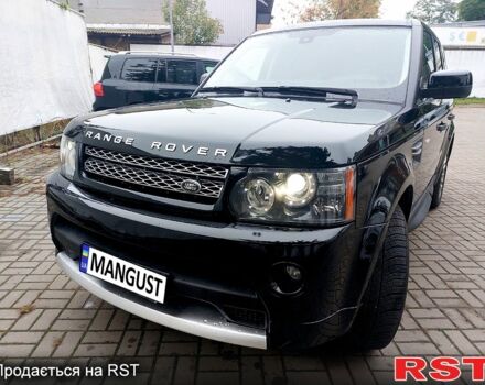 Чорний Ленд Ровер Range Rover Sport, об'ємом двигуна 3 л та пробігом 216 тис. км за 15300 $, фото 2 на Automoto.ua