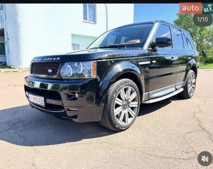 Чорний Ленд Ровер Range Rover Sport, об'ємом двигуна 5 л та пробігом 204 тис. км за 13505 $, фото 8 на Automoto.ua
