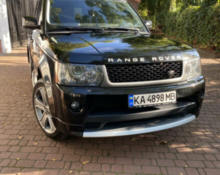 Чорний Ленд Ровер Range Rover Sport, об'ємом двигуна 5 л та пробігом 155 тис. км за 16050 $, фото 2 на Automoto.ua