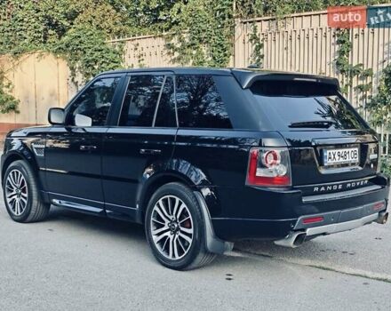 Чорний Ленд Ровер Range Rover Sport, об'ємом двигуна 5 л та пробігом 210 тис. км за 17400 $, фото 3 на Automoto.ua