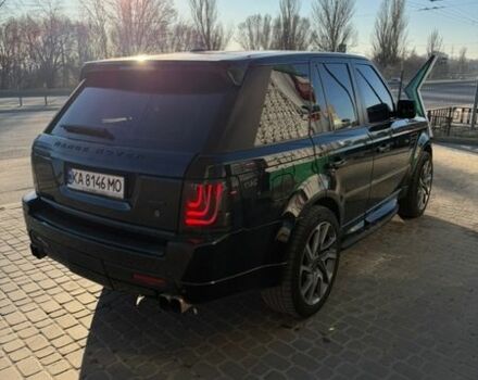 Чорний Ленд Ровер Range Rover Sport, об'ємом двигуна 5 л та пробігом 129 тис. км за 16499 $, фото 8 на Automoto.ua