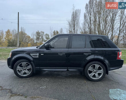 Черный Ленд Ровер Рендж Ровер Спорт, объемом двигателя 2.99 л и пробегом 215 тыс. км за 15500 $, фото 5 на Automoto.ua