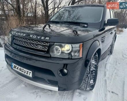 Чорний Ленд Ровер Range Rover Sport, об'ємом двигуна 3 л та пробігом 216 тис. км за 15300 $, фото 6 на Automoto.ua