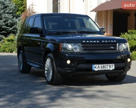 Чорний Ленд Ровер Range Rover Sport, об'ємом двигуна 5 л та пробігом 208 тис. км за 10999 $, фото 17 на Automoto.ua