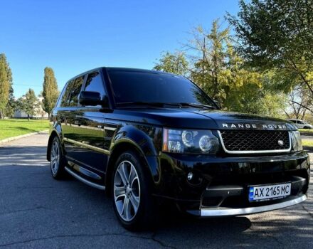 Чорний Ленд Ровер Range Rover Sport, об'ємом двигуна 5 л та пробігом 143 тис. км за 26800 $, фото 4 на Automoto.ua