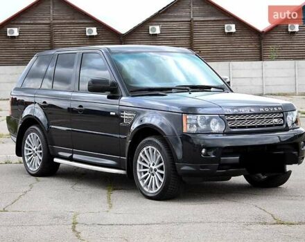 Черный Ленд Ровер Рендж Ровер Спорт, объемом двигателя 3 л и пробегом 191 тыс. км за 16800 $, фото 4 на Automoto.ua