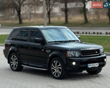 Черный Ленд Ровер Рендж Ровер Спорт, объемом двигателя 5 л и пробегом 215 тыс. км за 15500 $, фото 6 на Automoto.ua