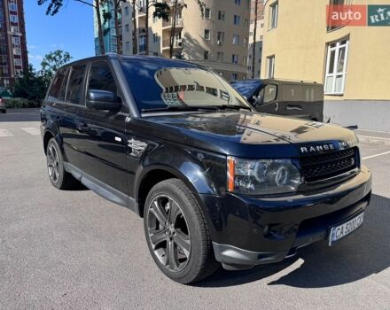 Чорний Ленд Ровер Range Rover Sport, об'ємом двигуна 5 л та пробігом 220 тис. км за 9000 $, фото 1 на Automoto.ua