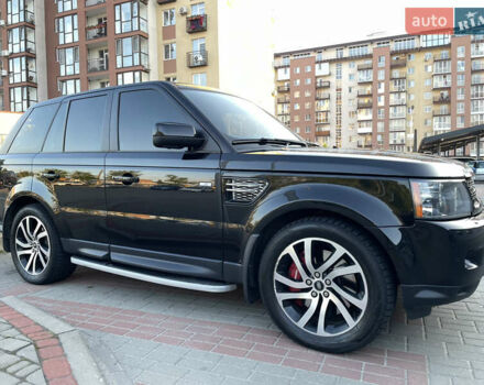 Чорний Ленд Ровер Range Rover Sport, об'ємом двигуна 5 л та пробігом 213 тис. км за 13800 $, фото 7 на Automoto.ua
