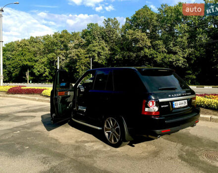 Чорний Ленд Ровер Range Rover Sport, об'ємом двигуна 5 л та пробігом 98 тис. км за 22500 $, фото 17 на Automoto.ua