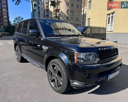 Чорний Ленд Ровер Range Rover Sport, об'ємом двигуна 5 л та пробігом 220 тис. км за 8000 $, фото 1 на Automoto.ua