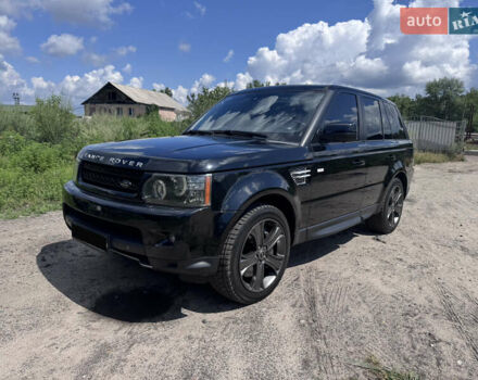 Чорний Ленд Ровер Range Rover Sport, об'ємом двигуна 5 л та пробігом 220 тис. км за 12500 $, фото 1 на Automoto.ua