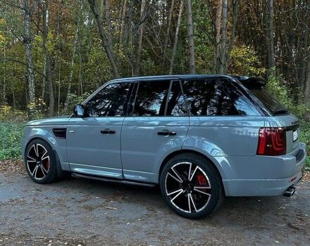 Чорний Ленд Ровер Range Rover Sport, об'ємом двигуна 5 л та пробігом 160 тис. км за 17500 $, фото 1 на Automoto.ua