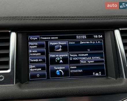 Черный Ленд Ровер Рендж Ровер Спорт, объемом двигателя 5 л и пробегом 215 тыс. км за 15500 $, фото 26 на Automoto.ua