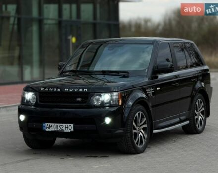 Черный Ленд Ровер Рендж Ровер Спорт, объемом двигателя 5 л и пробегом 215 тыс. км за 15500 $, фото 8 на Automoto.ua