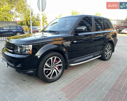Чорний Ленд Ровер Range Rover Sport, об'ємом двигуна 5 л та пробігом 213 тис. км за 13800 $, фото 11 на Automoto.ua