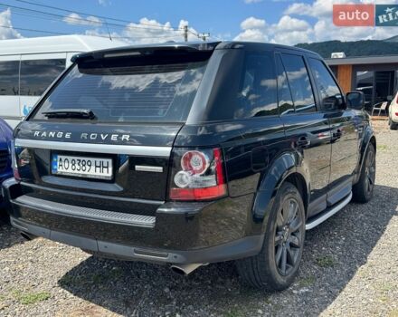 Чорний Ленд Ровер Range Rover Sport, об'ємом двигуна 5 л та пробігом 160 тис. км за 15900 $, фото 2 на Automoto.ua