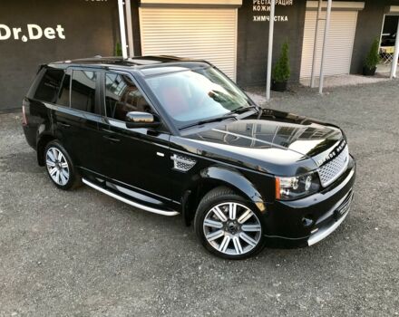 Чорний Ленд Ровер Range Rover Sport, об'ємом двигуна 5 л та пробігом 100 тис. км за 31500 $, фото 15 на Automoto.ua