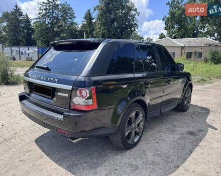 Чорний Ленд Ровер Range Rover Sport, об'ємом двигуна 5 л та пробігом 220 тис. км за 12500 $, фото 3 на Automoto.ua