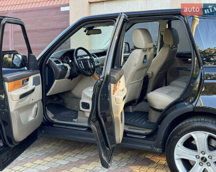 Чорний Ленд Ровер Range Rover Sport, об'ємом двигуна 5 л та пробігом 130 тис. км за 19300 $, фото 21 на Automoto.ua