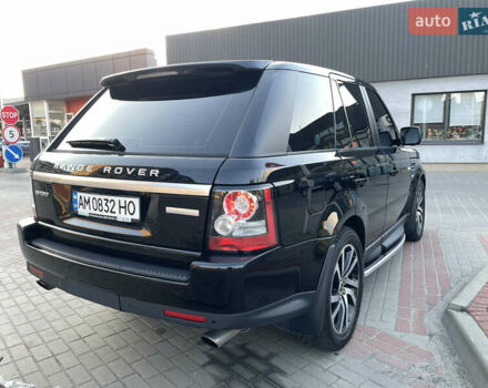 Чорний Ленд Ровер Range Rover Sport, об'ємом двигуна 5 л та пробігом 213 тис. км за 13800 $, фото 4 на Automoto.ua