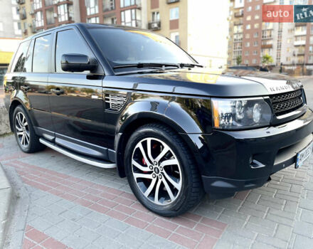 Чорний Ленд Ровер Range Rover Sport, об'ємом двигуна 5 л та пробігом 213 тис. км за 13800 $, фото 8 на Automoto.ua