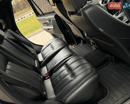 Черный Ленд Ровер Рендж Ровер Спорт, объемом двигателя 5 л и пробегом 215 тыс. км за 15500 $, фото 29 на Automoto.ua