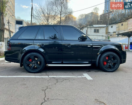 Чорний Ленд Ровер Range Rover Sport, об'ємом двигуна 5 л та пробігом 188 тис. км за 22500 $, фото 12 на Automoto.ua