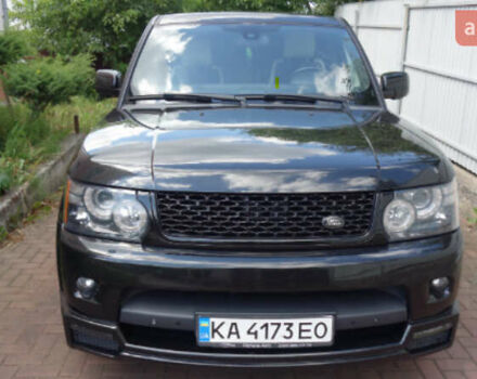 Черный Ленд Ровер Рендж Ровер Спорт, объемом двигателя 5 л и пробегом 119 тыс. км за 18500 $, фото 1 на Automoto.ua