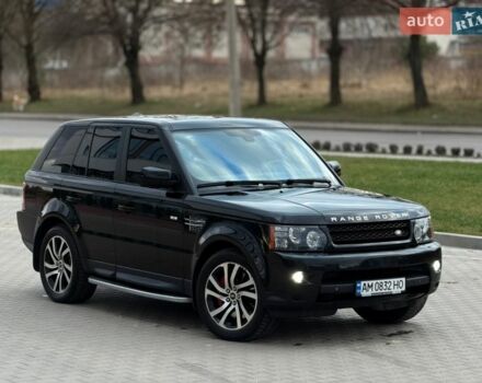 Черный Ленд Ровер Рендж Ровер Спорт, объемом двигателя 5 л и пробегом 215 тыс. км за 15500 $, фото 5 на Automoto.ua