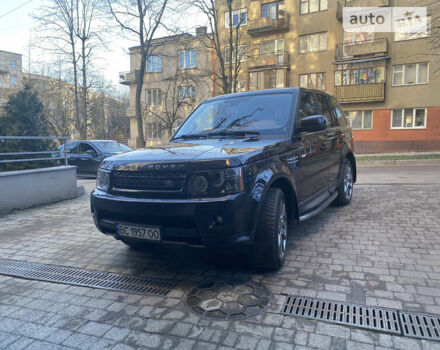 Чорний Ленд Ровер Range Rover Sport, об'ємом двигуна 5 л та пробігом 156 тис. км за 17000 $, фото 1 на Automoto.ua