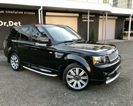 Чорний Ленд Ровер Range Rover Sport, об'ємом двигуна 5 л та пробігом 100 тис. км за 31500 $, фото 12 на Automoto.ua