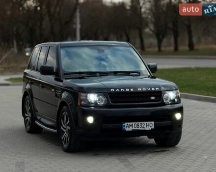 Черный Ленд Ровер Рендж Ровер Спорт, объемом двигателя 5 л и пробегом 215 тыс. км за 15500 $, фото 9 на Automoto.ua