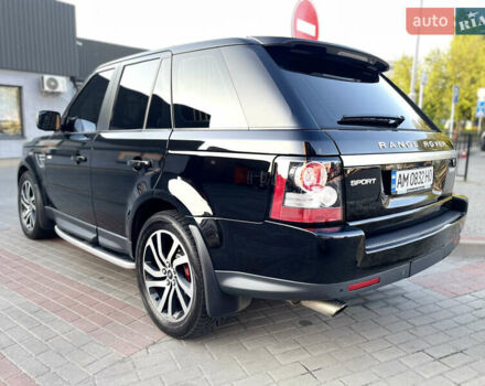 Чорний Ленд Ровер Range Rover Sport, об'ємом двигуна 5 л та пробігом 213 тис. км за 13800 $, фото 2 на Automoto.ua
