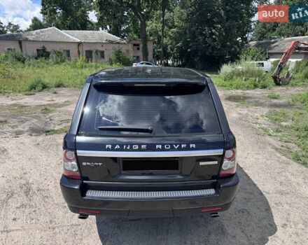 Чорний Ленд Ровер Range Rover Sport, об'ємом двигуна 5 л та пробігом 220 тис. км за 12500 $, фото 4 на Automoto.ua
