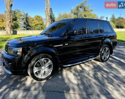 Чорний Ленд Ровер Range Rover Sport, об'ємом двигуна 5 л та пробігом 143 тис. км за 26800 $, фото 3 на Automoto.ua