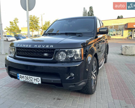 Чорний Ленд Ровер Range Rover Sport, об'ємом двигуна 5 л та пробігом 213 тис. км за 13800 $, фото 10 на Automoto.ua
